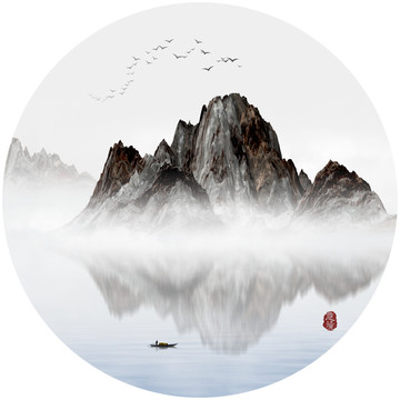 意境山水装饰画