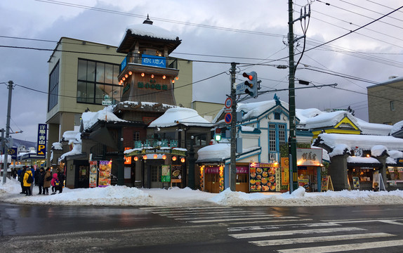 小樽雪景