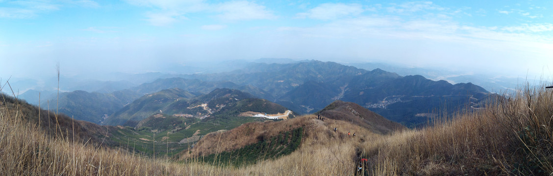 山顶美景