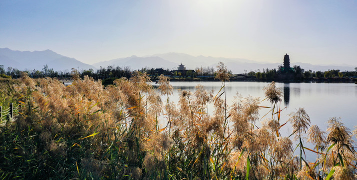 西安渼陂湖景区