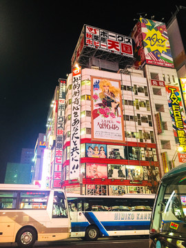 日本秋叶原夜景