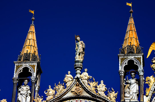 威尼斯教堂雕塑