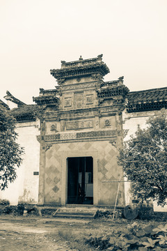 徽州古建筑老照片