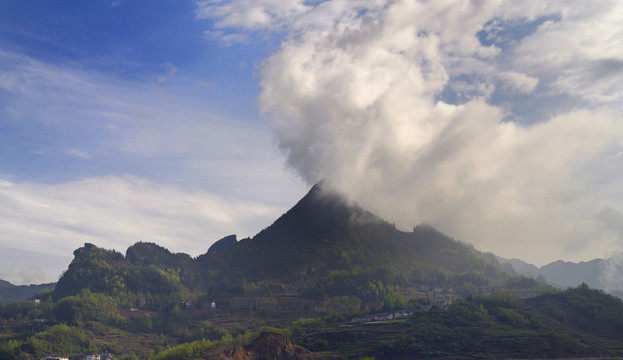 白云大山