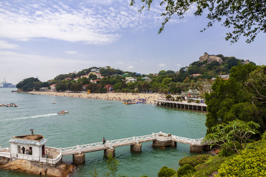 厦门鼓浪屿港仔后海滨浴场