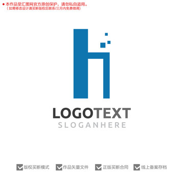 H标志logo