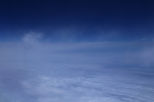 航拍云层