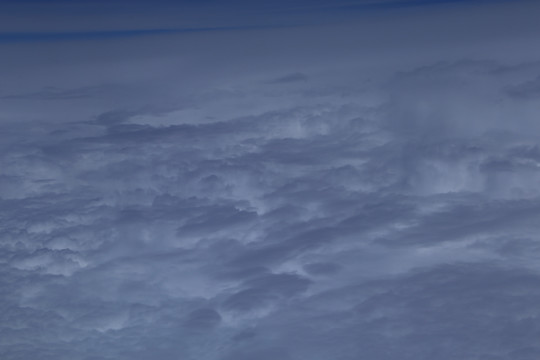 航拍云层