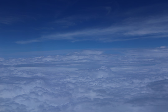 航拍云层