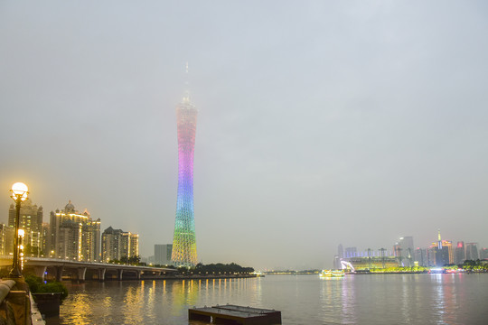 广州塔夜景
