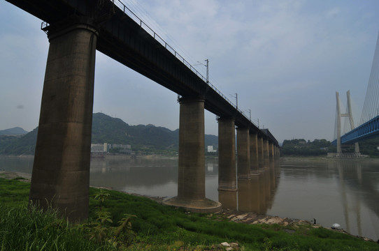 白沙沱铁路大桥