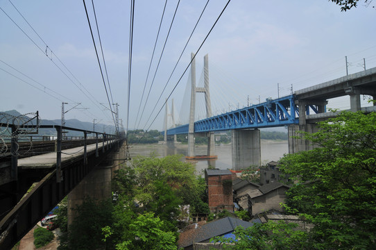 白沙沱铁路桥