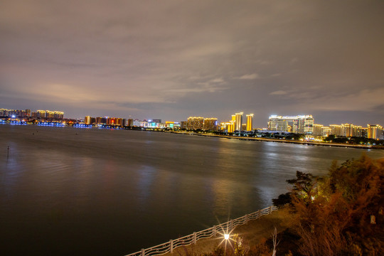 厦门五缘湾夜景