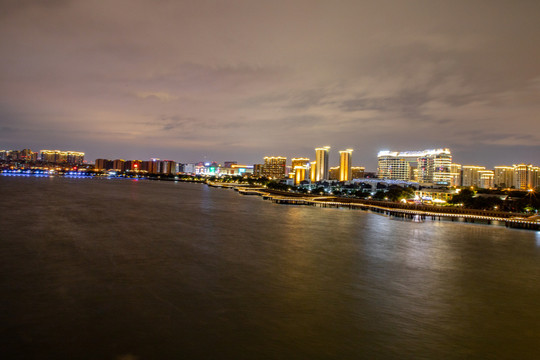 厦门五缘湾夜景
