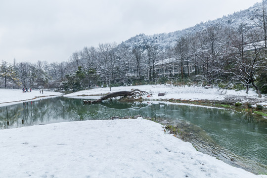 杭州雪景