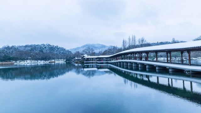 杭州雪景