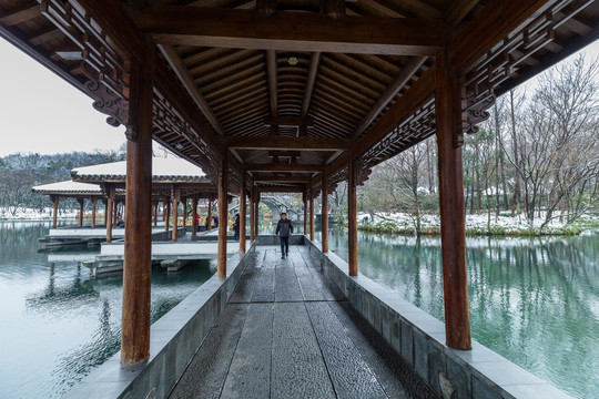 杭州雪景