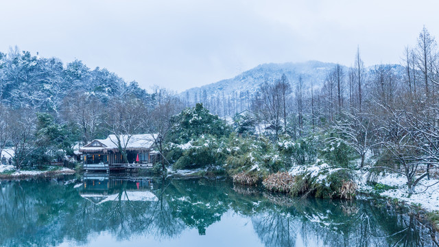 杭州雪景