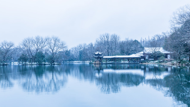 杭州雪景