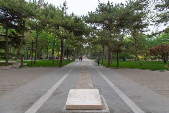北京日坛公园神路