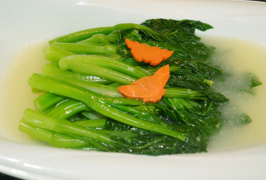白灼菜心