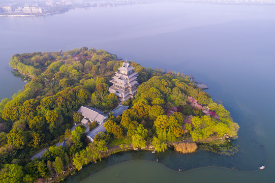 金鸡湖桃花岛