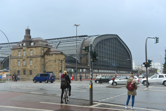 德国汉堡中央火车站