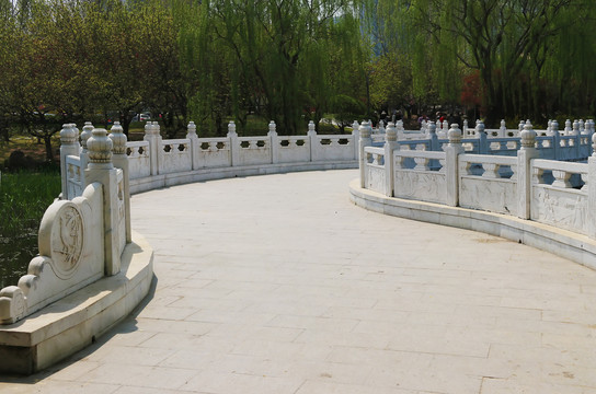 中式古典桥栏
