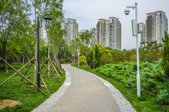 天津梅江居住区高清大图