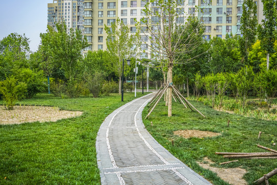 天津梅江居住区高清大图