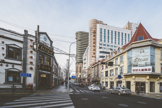 青岛老建筑街道