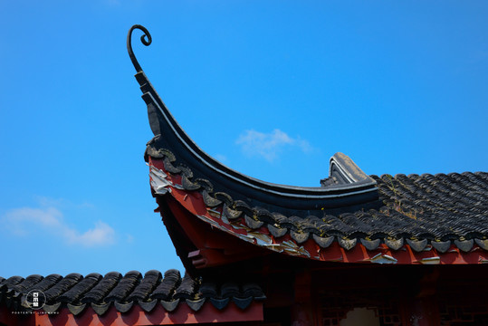 上海古建筑屋檐