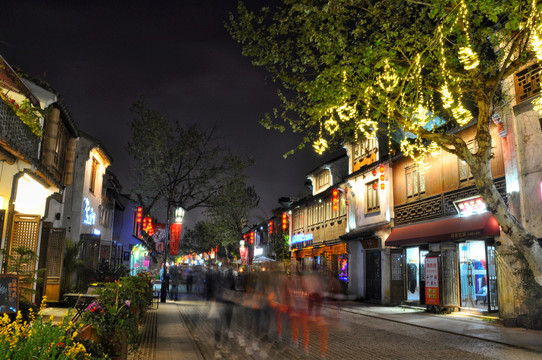 无锡清名桥夜景