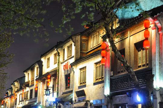 无锡清名桥夜景