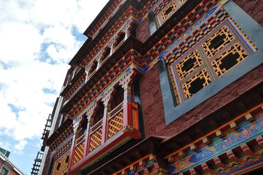 西藏拉萨藏式建筑