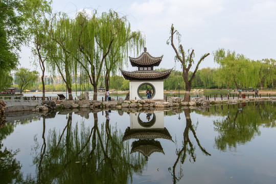 北京陶然亭公园吹台