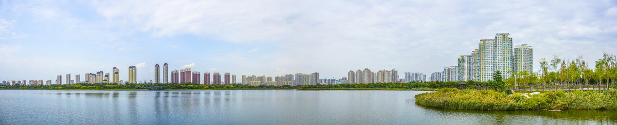 天津梅江居住区全景大画幅