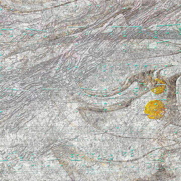 抽象山水画