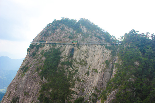 明堂山栈道