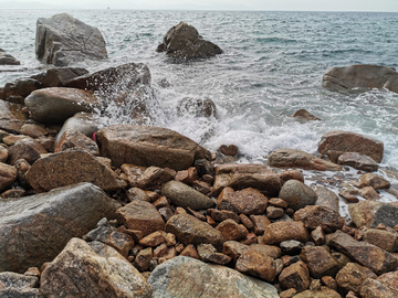 海边石头