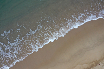 沙滩海浪