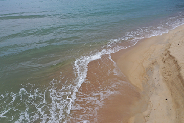 海水沙滩