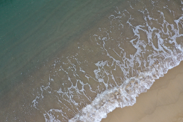 海水沙滩