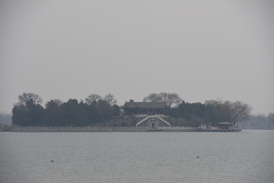 昆明湖湖心岛