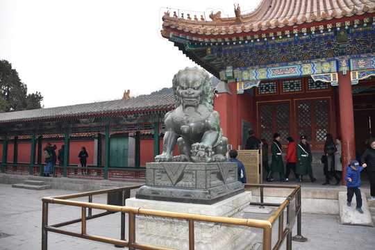 铜狮子