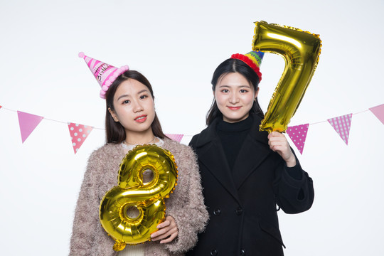 女孩生日派对图片大全