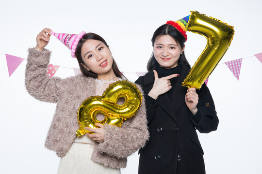 女孩生日派对图片大全