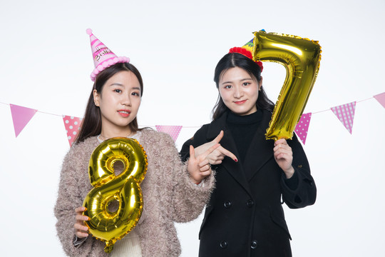 女孩生日派对图片大全