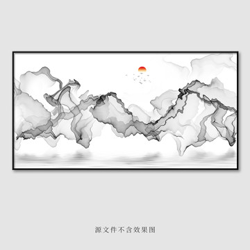 抽象水墨画