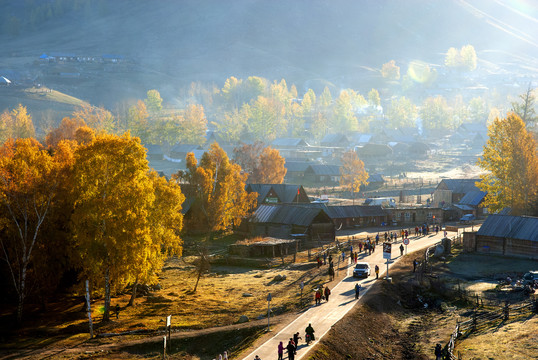 新疆白哈巴喀纳斯风景